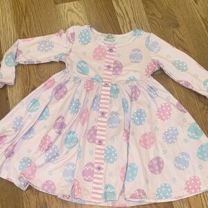 Foxtail Lilies Pastel Easter Egg Dress